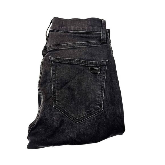 AYR The Chiller Black Denim Jeans Skinny Raw Hem Zip Fly Size 26 x 28 - Picture 1 of 9
